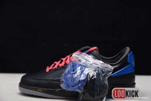 Retro Jordan Blue Black Low SP Off-White DJ4375-004 2 0725